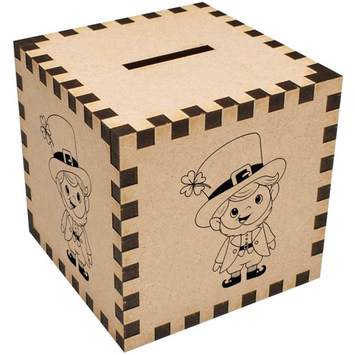 Irish leprechaun money box - 'irish, /