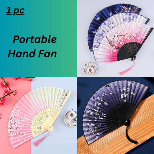 Hand fan held tela - hand,