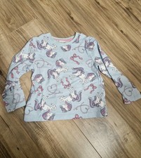 Girls Unicorn Long Sleeve Top