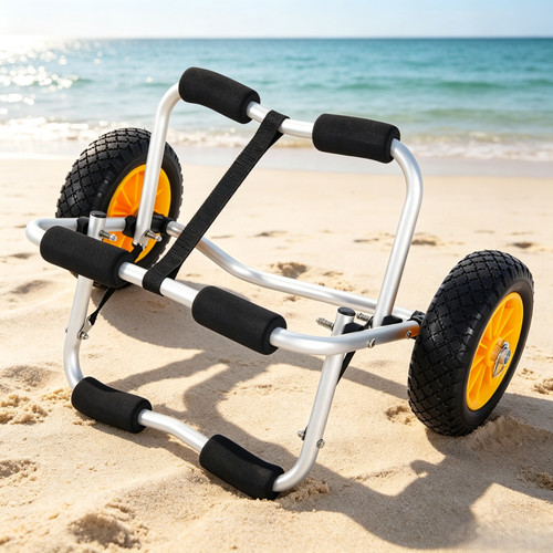 Folding kayak trolley - folding, trailer