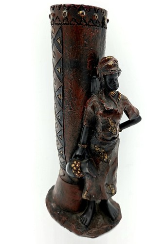Tribal bud vase weed - vase,