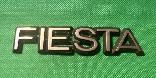 Ford fiesta car badge emblem - ford,