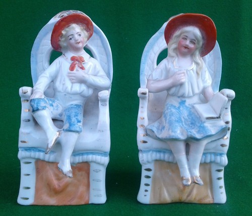 Continental porcelain seated - porcelain,