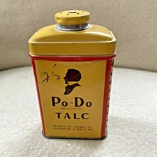 Old 1920's-1930's Po-Do Talc
