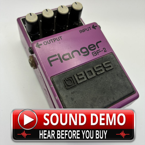 Boss flanger guitar - boss, bf-2