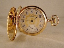 ANTIQUE WALTHAM  17j 14k GOLD