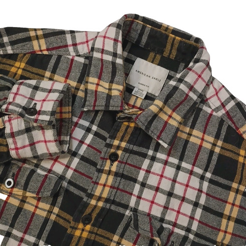 American eagle flannel shirt - american,