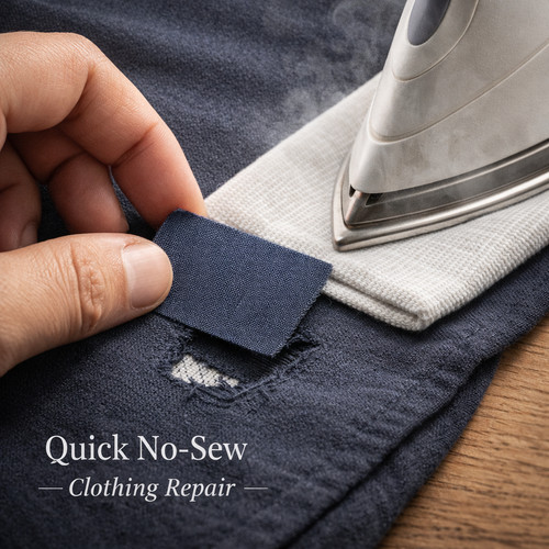Invisible mending fabric - fabric, /