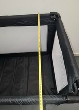 redkite travel cot black