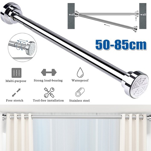Extendable shower curtain rail - shower,
