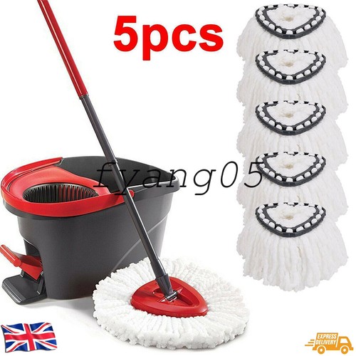 Mop refill head - 5x, clean