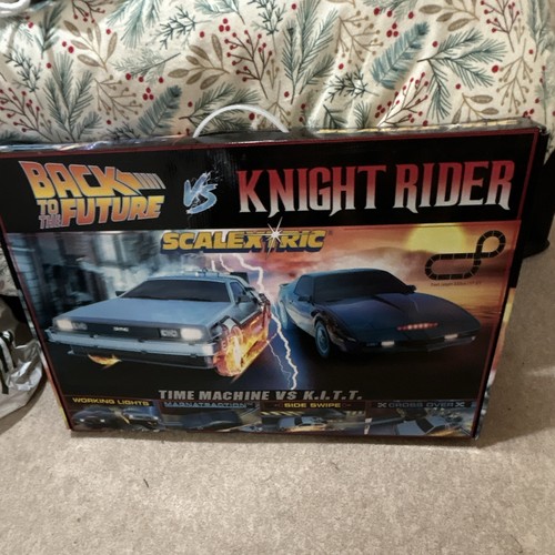 Scalextric back the future - back,