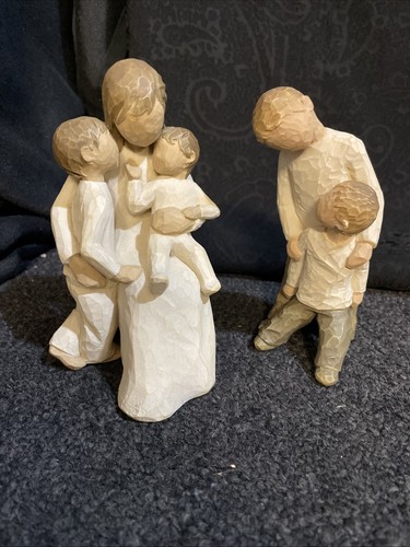 Willow tree hand painted - tree, resin