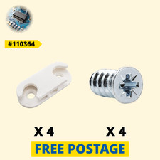 4 x 110364 IKEA White Shoe