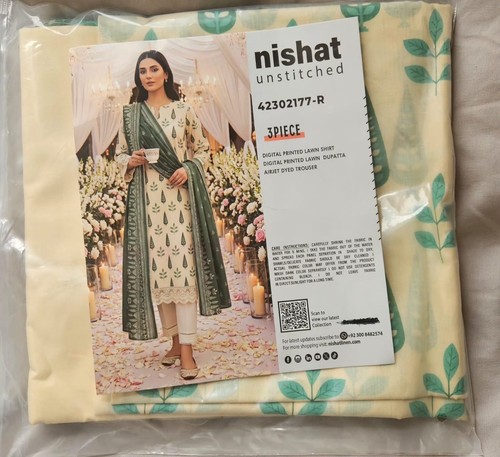 Nishat lawn piece salwar - nishat, 3