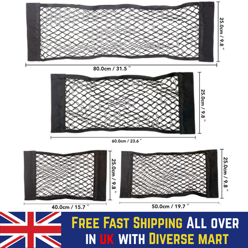 Car trunk mesh storage bag - storage,