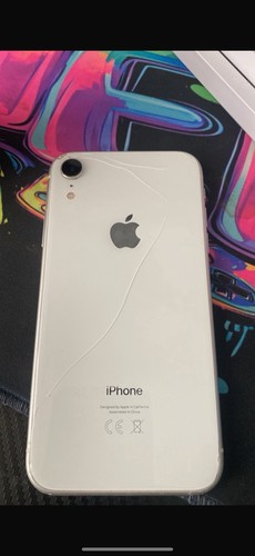 Iphone 128gb unlocked white - xr,
