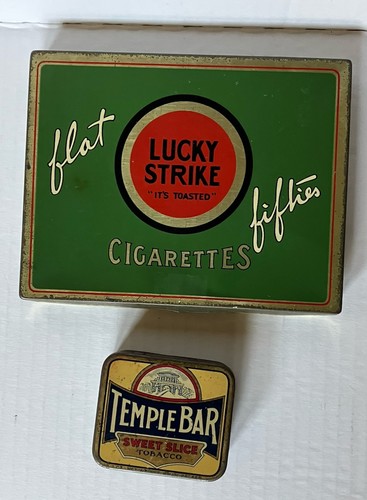 Vintage lucky strike flat - lucky,