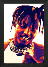 Juice Wrld Portrait Framed