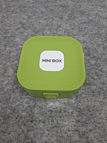 Lime green mini box jewelry - mini,