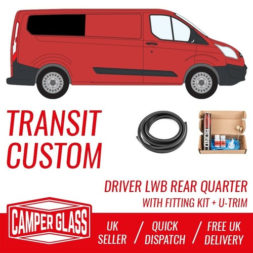 Transit custom driver lwb - driver, rear