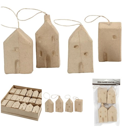 Handmade hanging houses - hanging,