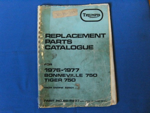 Triumph replacement parts - triumph,