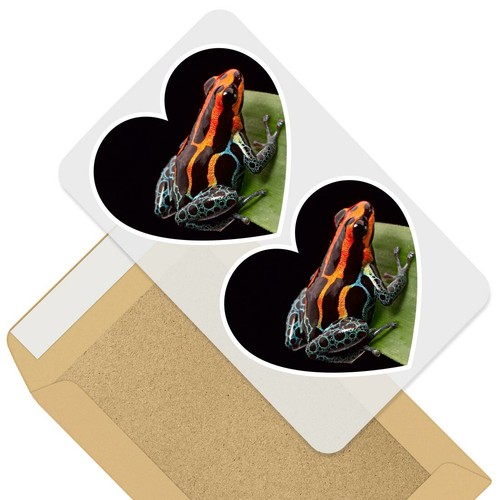 Heart stickers cm - heart, 10