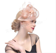 Ladies Flower HATINATOR Sinamay Fascinator Royal Ascot Race Wedding HenParty 