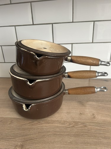 Creuset used chocolate - le,