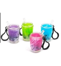 Bubble Tea Squishy Keyring