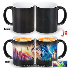 Wolf Head Color Changing Cup
