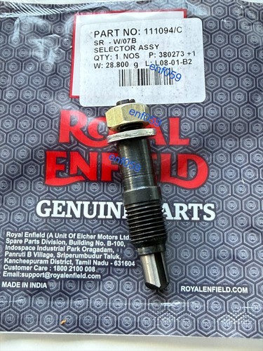Royal enfield gear selector - enfield,