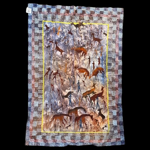 African batik wall - wall, hanging