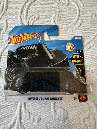 Hot wheels armored batmobile - hot,