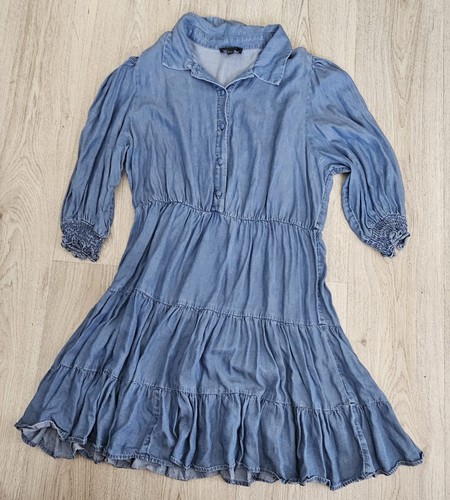 Lipsy london denin dress size - denin,