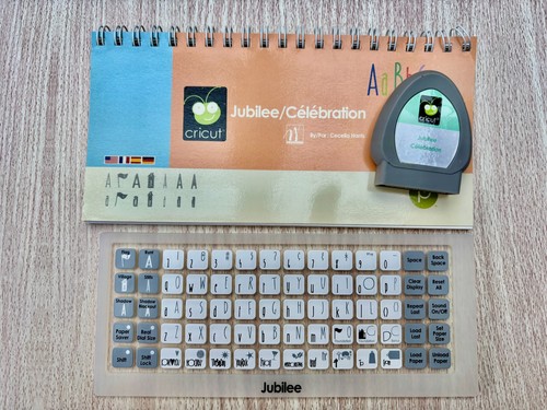Cricut cartridge jubilee - cartridge,