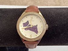 Radley Ladies Gold Champagne Dial Watch Sand Coloured Leather Strap RY2210