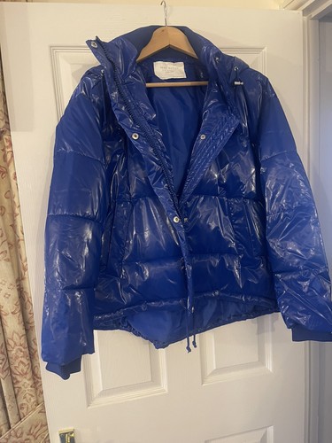 Zara blue ski jacket - , padded