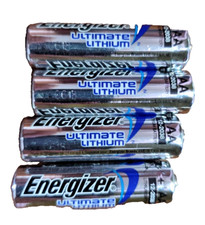 Energizer AA Ultimate Lithium Batteries LR6/FR6 L91 1.5V 4-Pack