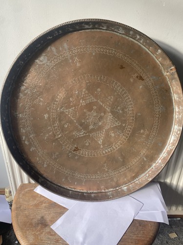 Antique middle eastern tinned - antique,