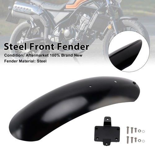 Steel front fender mudguard - steel,