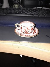Coalport Indian Tree Minature Cup And Saucer.