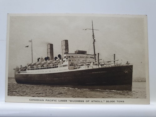 Vintage postcard ship - postcard,,