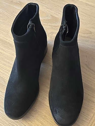 Clarks size suede ankle - clarks,