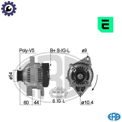 Alternator 210266a for toyota - alternator,