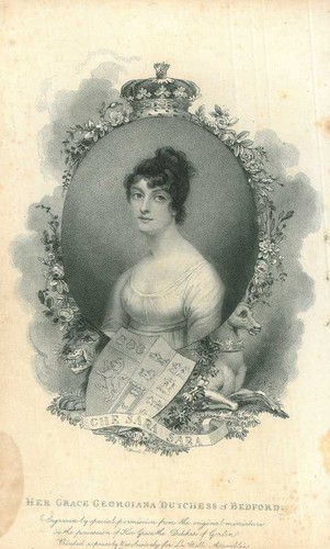 Portrait georgiana russell - georgiana,