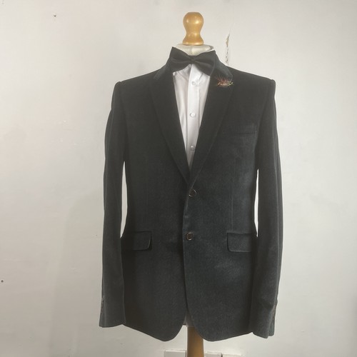 Ted baker velvet blazer jacket - velvet,