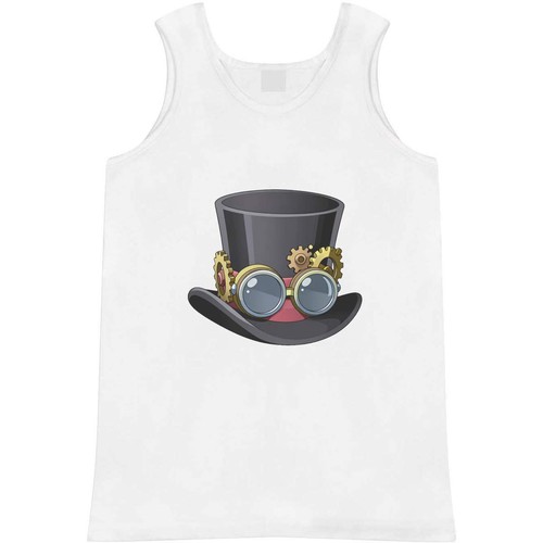 Steampunk top hat adult vest - top,
