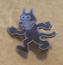 1920s Felix the Cat Enamel Pin